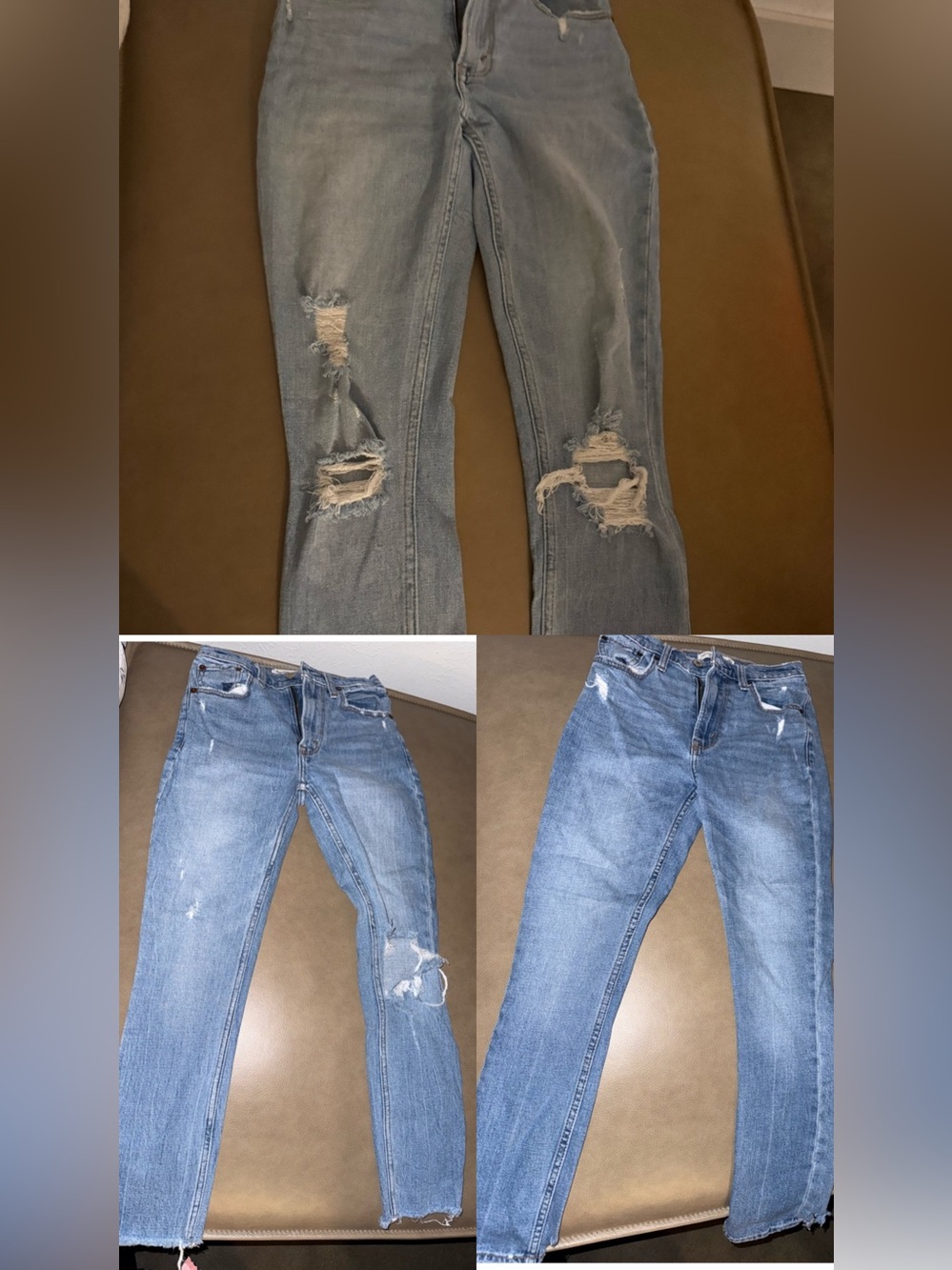 3 Abercrombie & Fitch the skinny high rise jeans